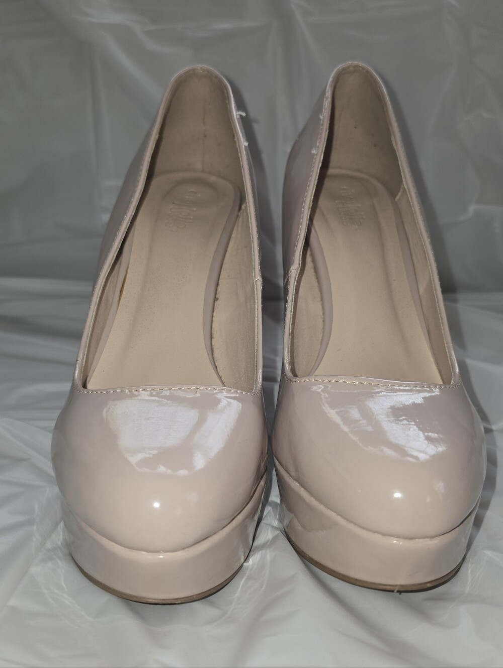 Nude/Beige Stiletto Heels